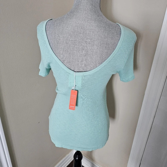 Sundry Ballerina  Back Mint Top Stretch Soft size M L - Picture 3 of 4